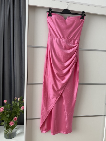 Rochie Iasmin Crystal Rosa - Img 2