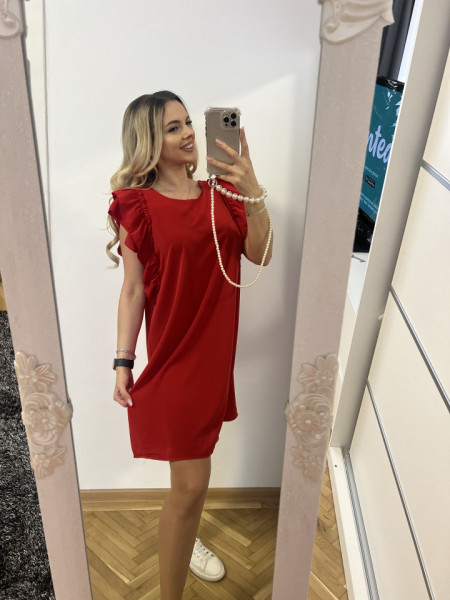 Rochie Ingrid Red - Img 2