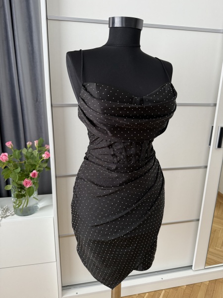 Rochie Irina Crystal Black - Img 2