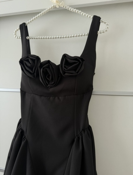 Rochie Iris Roses Black - Img 2