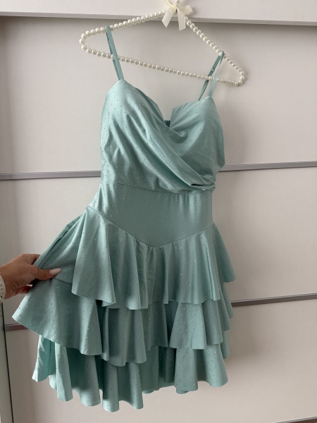 Rochie Mirabela Crystal Menthol