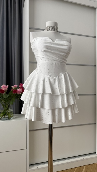 Rochie Mirabela White - Img 2