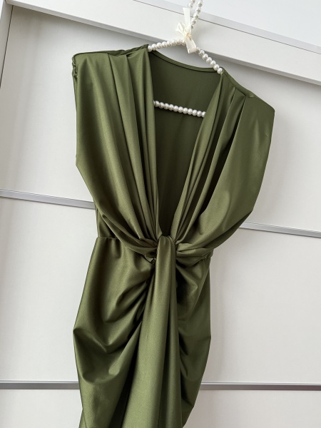 Rochie Modelatoare BELLA 2 Olive - Img 4