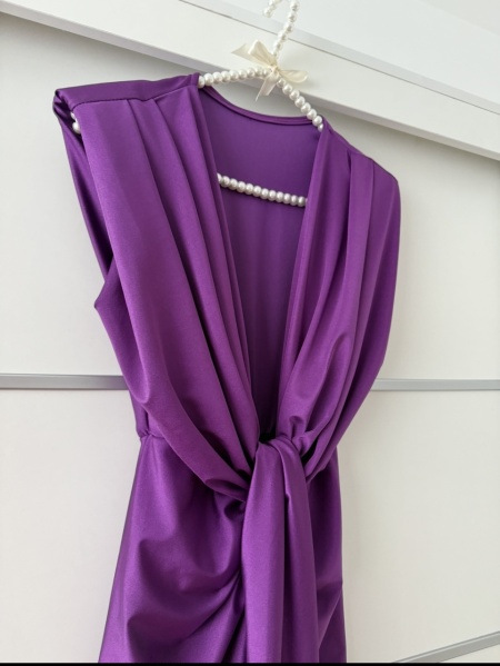 Rochie Modelatoare BELLA 2 Purple - Img 2