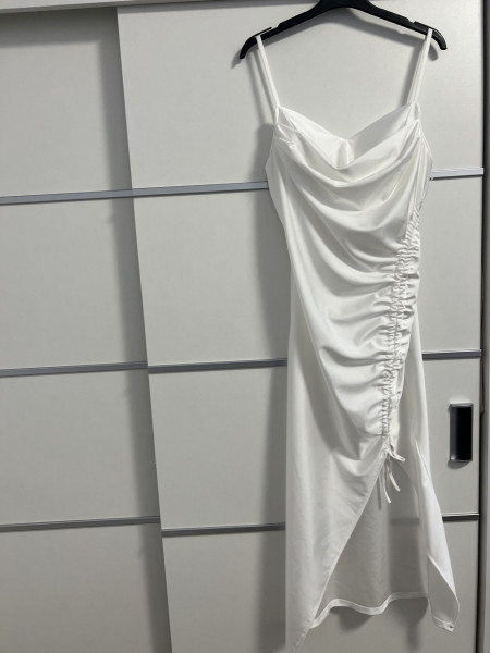 Rochie Modelatoare Yssa White - Img 2