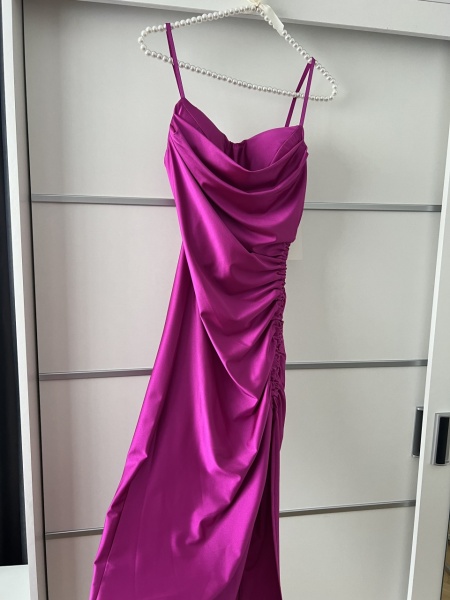 Rochie Yssa Modelatoare Fucsia - Img 3