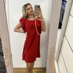 Rochie Ingrid Red - Img 3