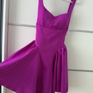 Rochie Iris Crystal Magenta - Img 3