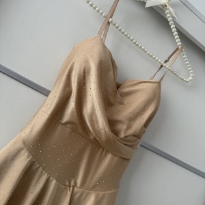 Rochie Mirabela Crystal Champagne - Img 2