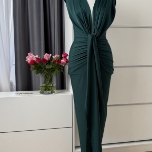 Rochie Modelatoare Bella 2 Royal Green - Img 4
