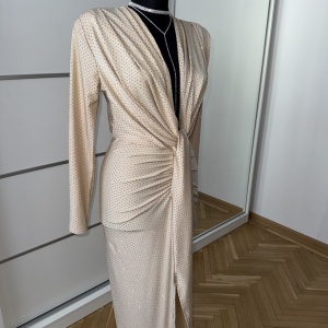 Rochie Modelatoare BELLA Crystal Ivory - Img 3