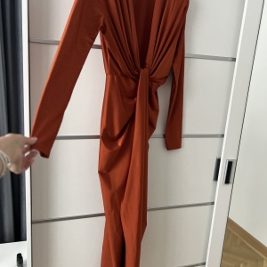 Rochie Modelatoare BELLA Royal Orange - Img 2