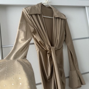 Rochie Modelatoare BELLA V Crystal Espresso - Img 2