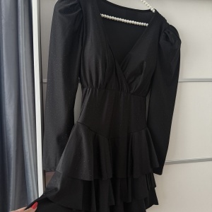 Rochie Barbie 2 Crystal Full Black - Img 2