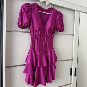 Rochie Barbie Crystal Magenta - Img 2