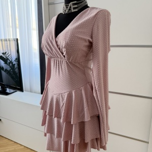 Rochie Barbie L Crystal Light Pink