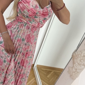 Rochie Ella Pink Flower
