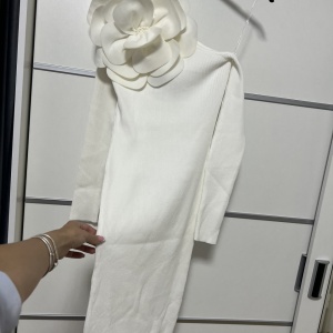 Rochie Flora White - Img 2