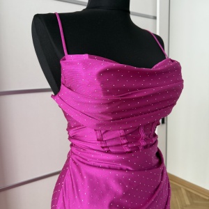 Rochie Irina Crystal Magenta