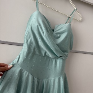 Rochie Mirabela Crystal Menthol - Img 3