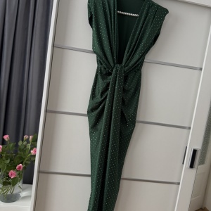 Rochie Modelatoare BELLA 2 Crystal Green - Img 2
