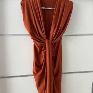 Rochie Modelatoare BELLA 2 Royal Orange - Img 2
