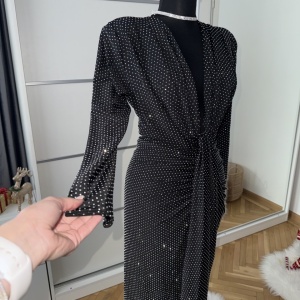 Rochie Modelatoare BELLA Crystal 2 Black