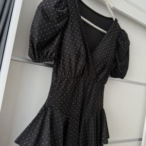 Rochie Barbie Crystal Black - Img 2