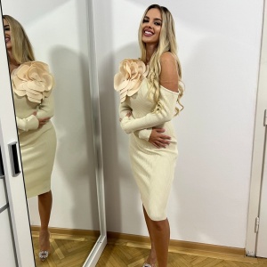 Rochie Flora Ivory - Img 3