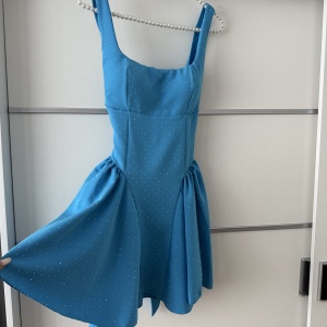 Rochie Iris Crystal Blue - Img 2