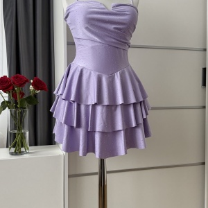 Rochie Mirabela Crystal Lila - Img 3