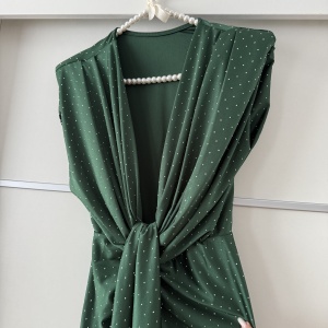 Rochie Modelatoare BELLA 2 Crystal Green - Img 3