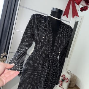 Rochie Modelatoare BELLA Crystal 2 Black - Img 3