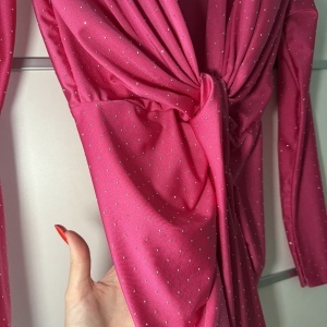 Rochie Modelatoare BELLA Crystal Rosa - Img 4