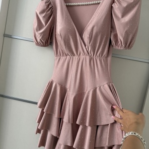 Rochie Barbie Crystal Light Pink - Img 2