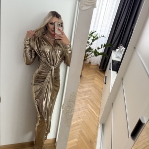 Rochie BELLA Sidef Gold - Img 2