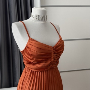 Rochie Ella Royal Orange