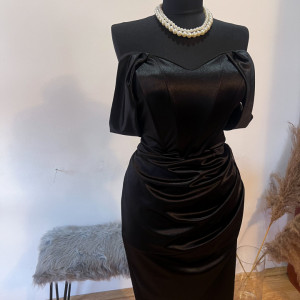 Rochie Iris Corset Black
