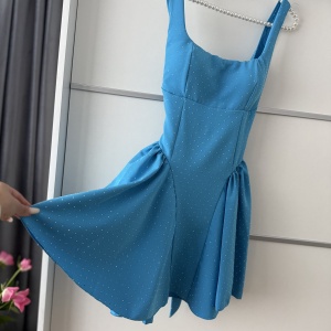 Rochie Iris Crystal Blue - Img 3