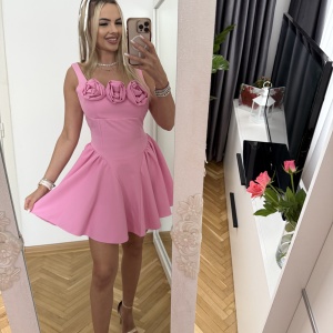 Rochie Iris Roses Pink - Img 2