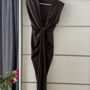 Rochie Modelatoare Bella 2 Crystal Chocolate
