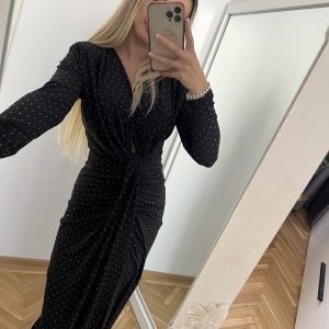 Rochie Modelatoare BELLA Crystal Black - Img 3