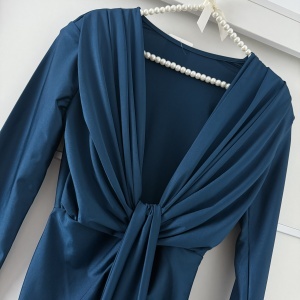 Rochie Modelatoare BELLA Night Blue - Img 3
