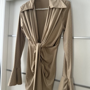 Rochie Modelatoare BELLA V Crystal Espresso - Img 3
