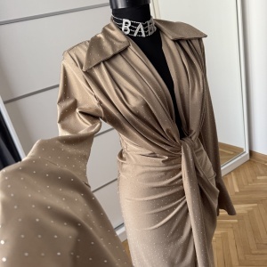 Rochie Modelatoare BELLA V Crystal Espresso - Img 7