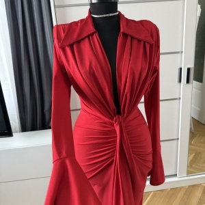Rochie Modelatoare BELLA V Red - Img 3