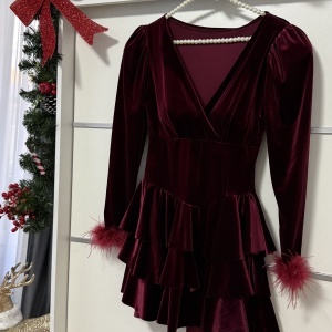Rochie Barbie Luxury Cherry - Img 2
