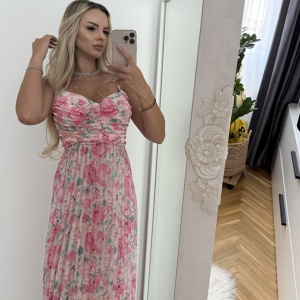Rochie Ella Pink Flower - Img 2