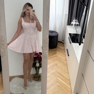Rochie Iris Pearl Pink