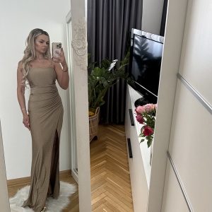 Rochie Miriam Crystal Espresso